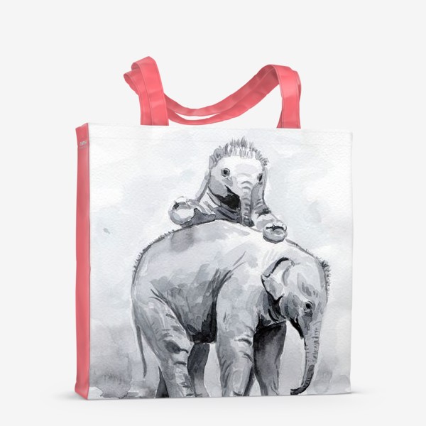 Сумка-шоппер «Слонята»