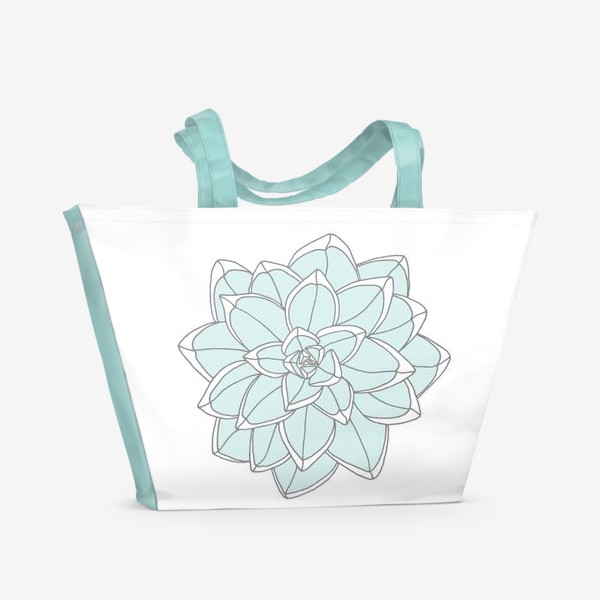 Пляжная сумка «Succulent»