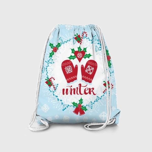 Рюкзак «I love winter»