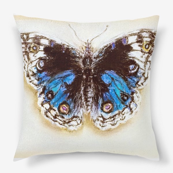 Подушка «Синяя бабочка»
