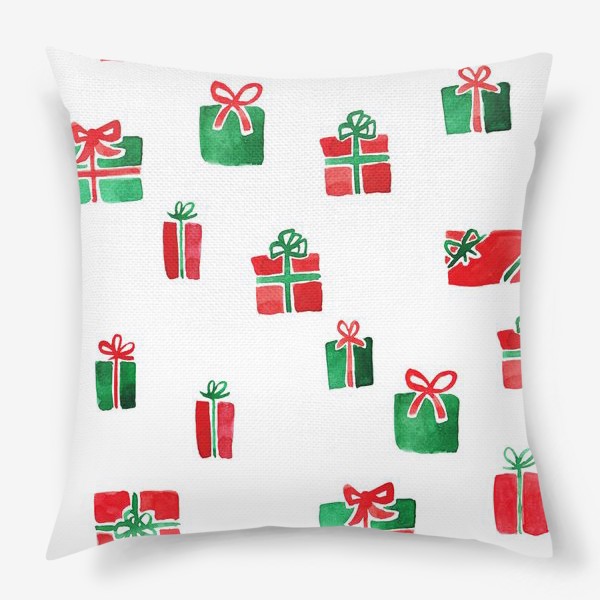 Подушка «Акварельные подарочки »