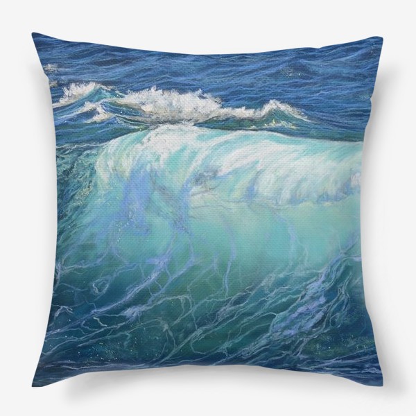 Подушка «Волна. Море»