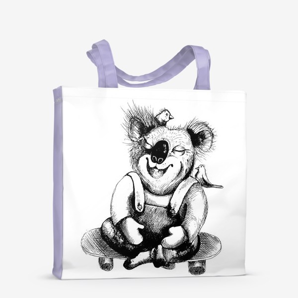Сумка-шоппер «Счастливая коала! »