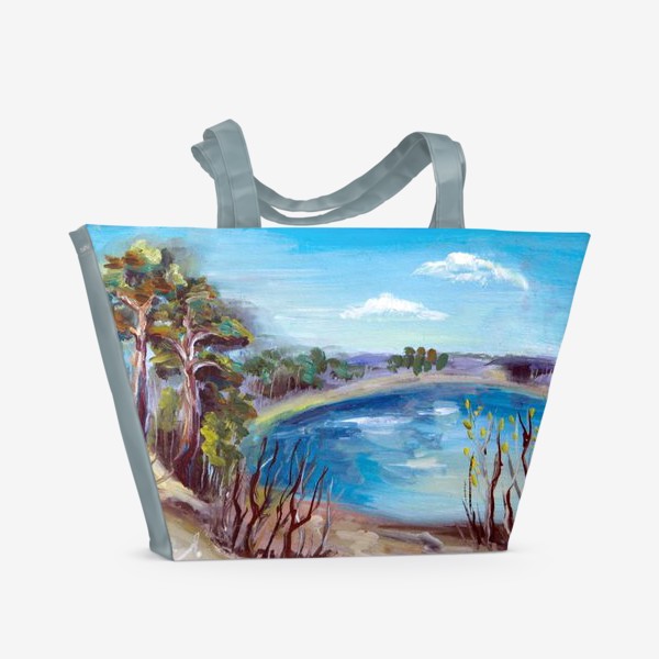 Пляжная сумка «Озеро»