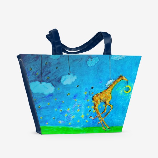 Пляжная сумка &laquo;Сказочный жираф&raquo;