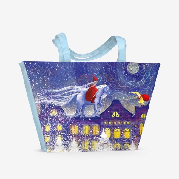 Пляжная сумка «Рождественские сказки»