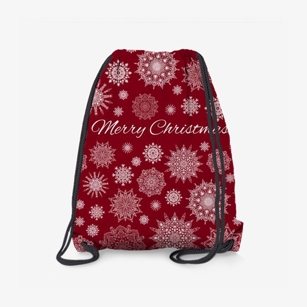 Рюкзак «Снежный узор к Рождеству»