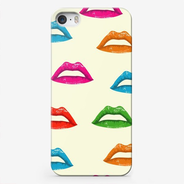 Чехол iPhone «bright lips»