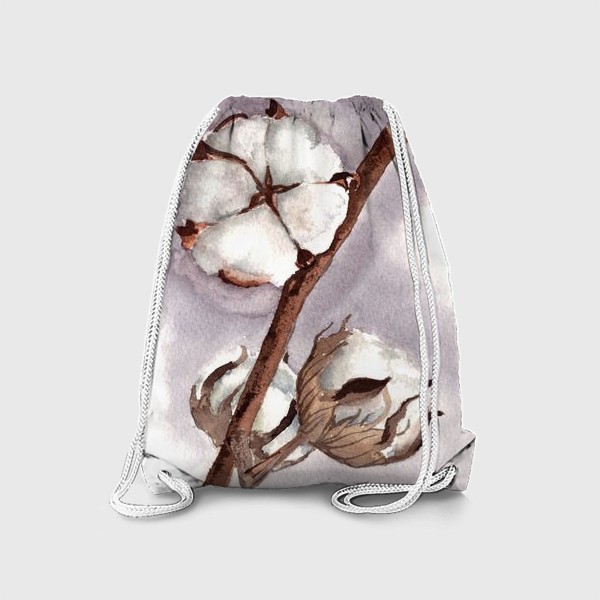 Рюкзак «коробочки цветок хлопка»