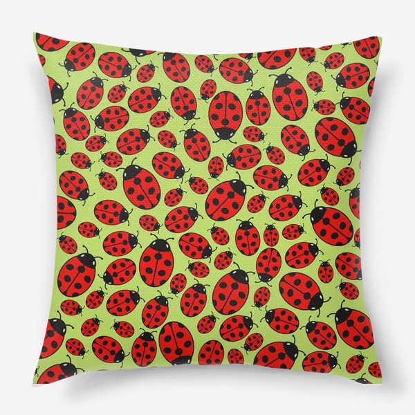 Подушка «ladybugs»