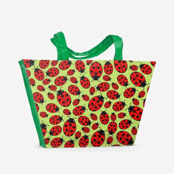Пляжная сумка «ladybugs»