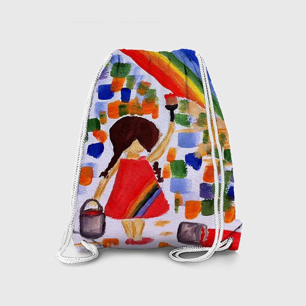Рюкзак «Летняя радуга »