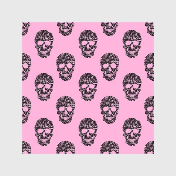 Скатерть «Skulls On Pink»