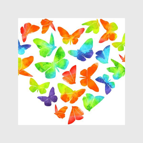 Шторы «Butterfly Bright Heart»