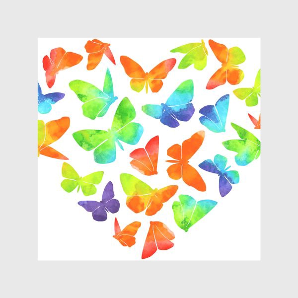 Скатерть «Butterfly Bright Heart»