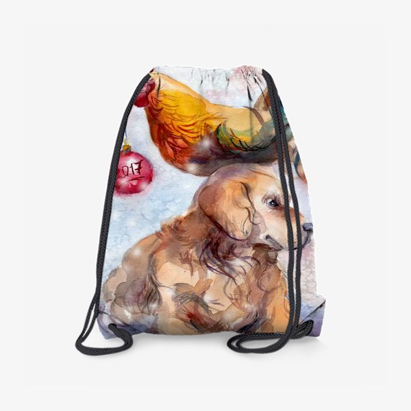Рюкзак «Петух и собака»