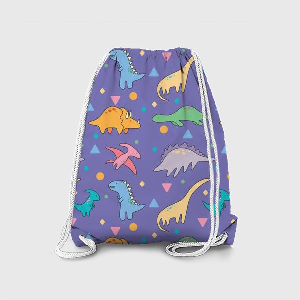 Рюкзак «Динозавры фиолет»