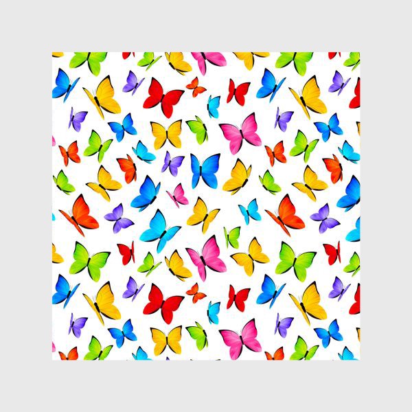 Шторы «Радужные бабочки»