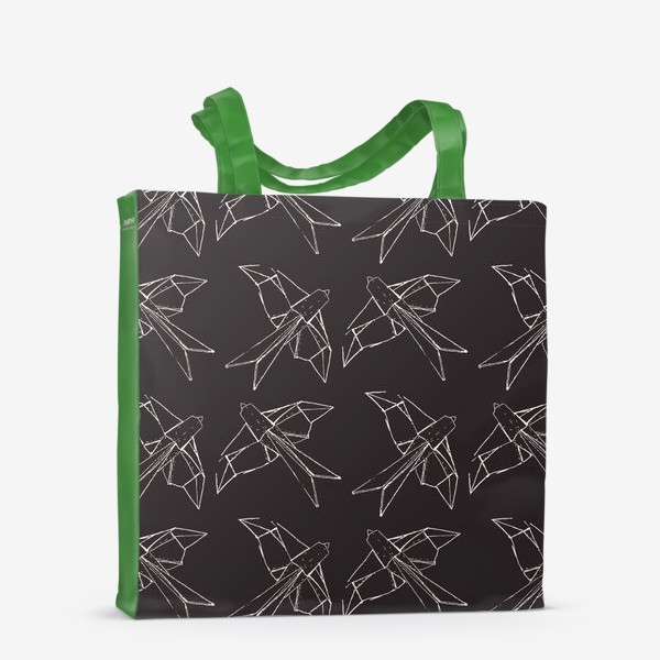 Сумка-шоппер «Ласточки (оригами)»