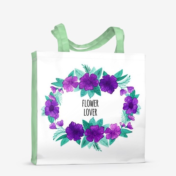 Сумка-шоппер «Flower lover / цветы »