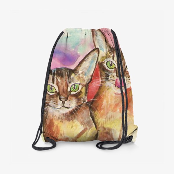 Рюкзак «Абиссинские кошки»