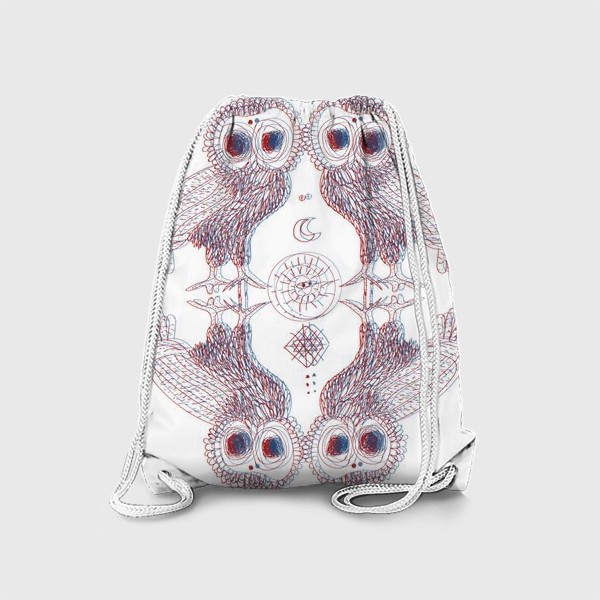 Рюкзак «совы с эффектом 3d»