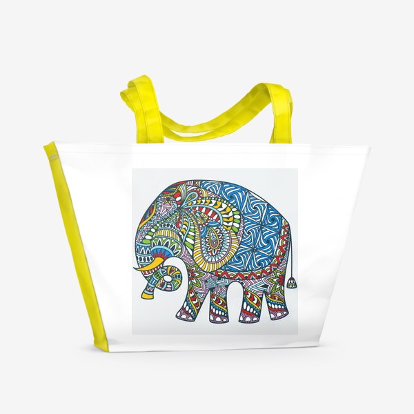 Пляжная сумка «декоративный слон »