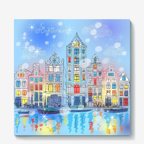 Холст «амстердам»