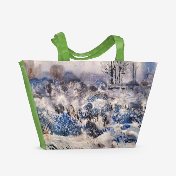 Пляжная сумка «Зимняя фантазия»