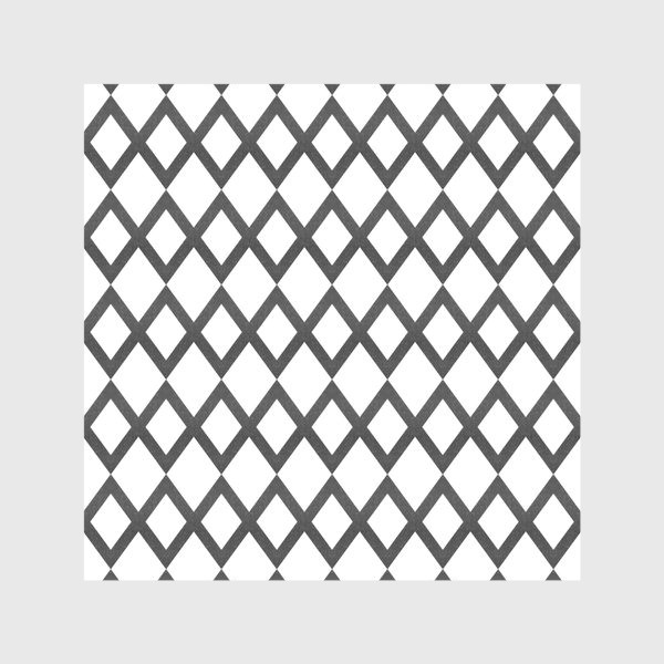Скатерть &laquo;Паттерн геометрический орнамент бохо с ромбами Black Collection&raquo;