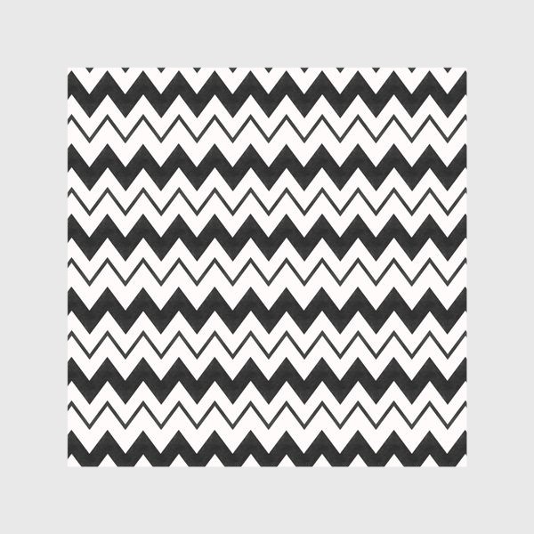 Шторы &laquo;Паттерн геометрический орнамент бохо с зигзагами Black Collection&raquo;