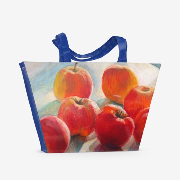 Пляжная сумка «Наливные яблочки»