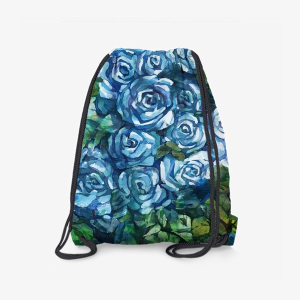 Рюкзак «Голубые розы»