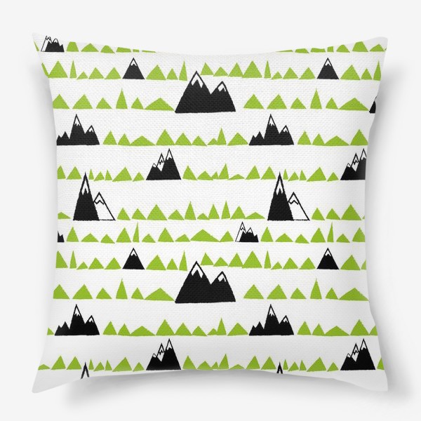 Подушка «Леса и горы»
