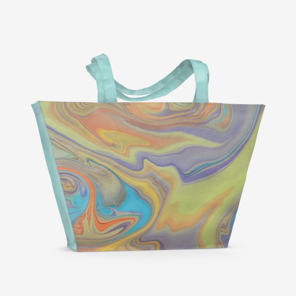 Пляжная сумка «космос. абстракция2»