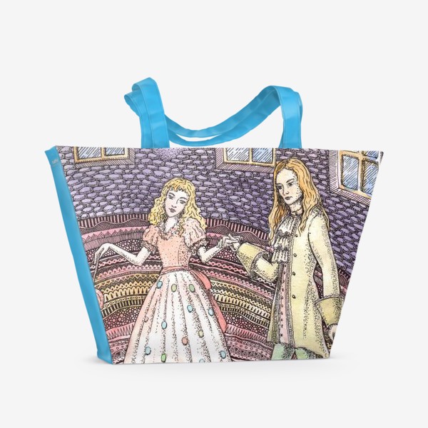 Пляжная сумка «Щелкунчик. Танец принца Щелкунчика и феи Драже»