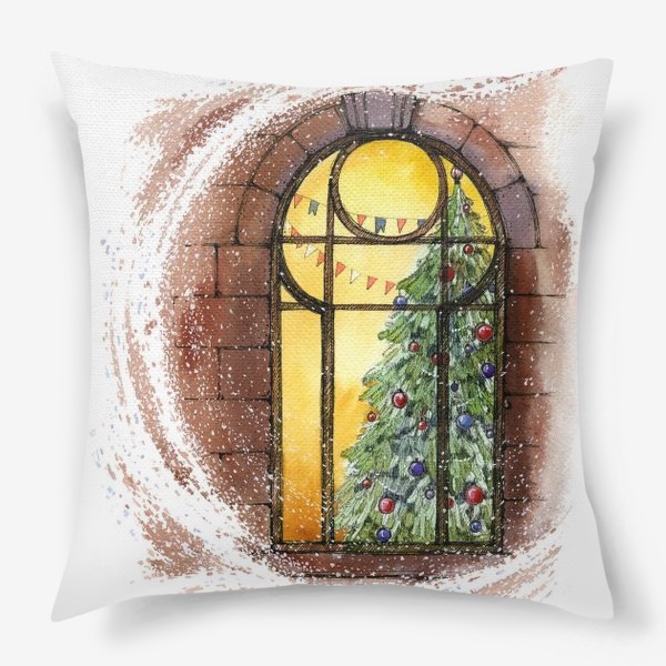 Подушка «Рождественская елка»