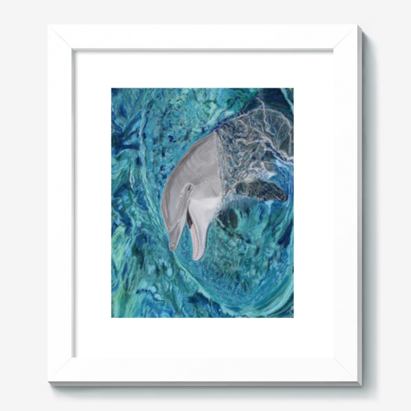 Картина «дельфин»
