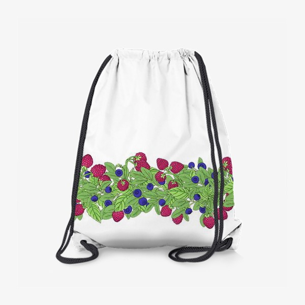 Рюкзак «Летние ягоды паттерн»