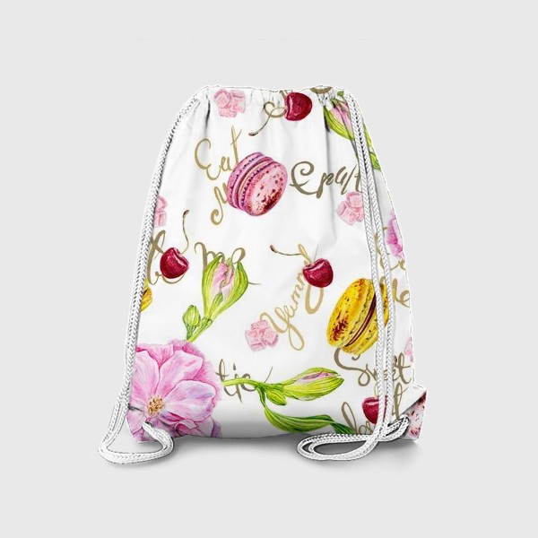 Рюкзак «Цветы и сладости»
