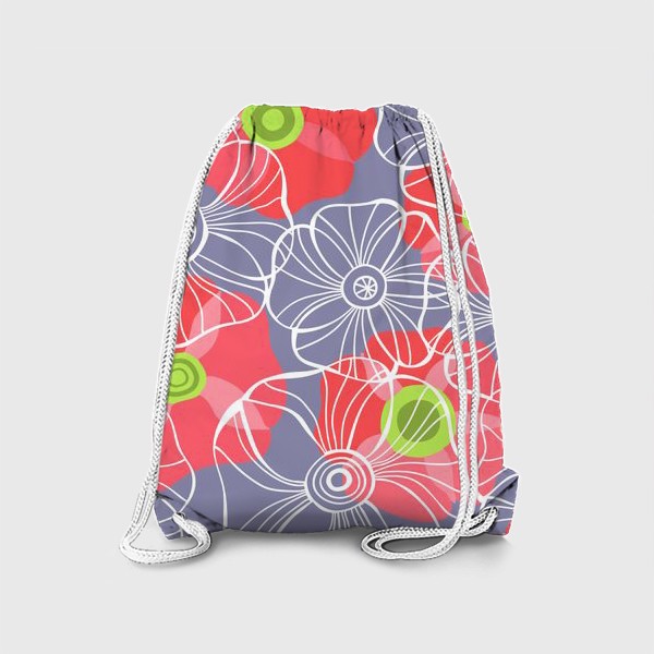 Рюкзак «текстура милые цветочки»