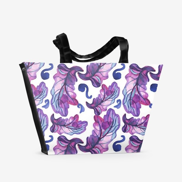 Пляжная сумка &laquo;Пурпурный листопад&raquo;