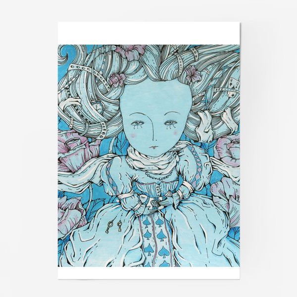 Постер «Королева из Алисы в стране чудес»