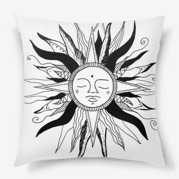 Подушка «Свет солнца »