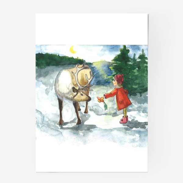 Постер «Winter kindness»
