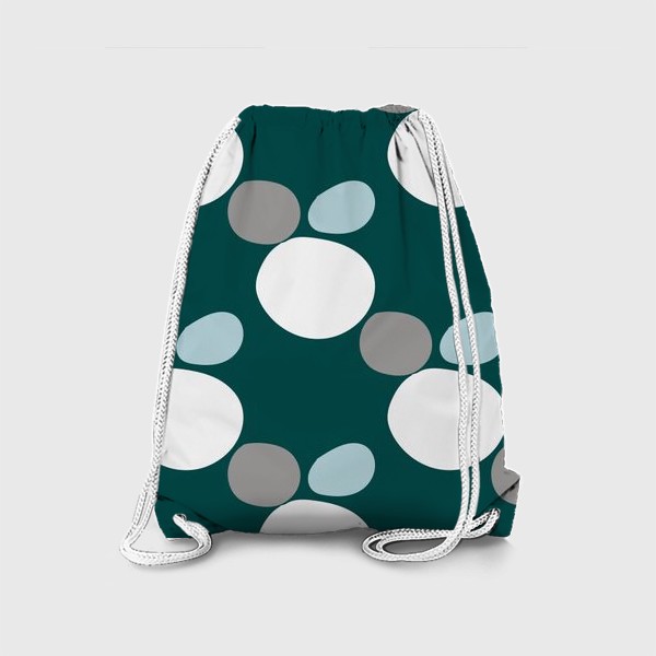Рюкзак «Circles Green Pattern»