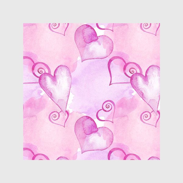 Скатерть «Розовые Сердечки»