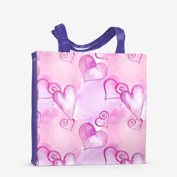 Сумка-шоппер «Розовые Сердечки»