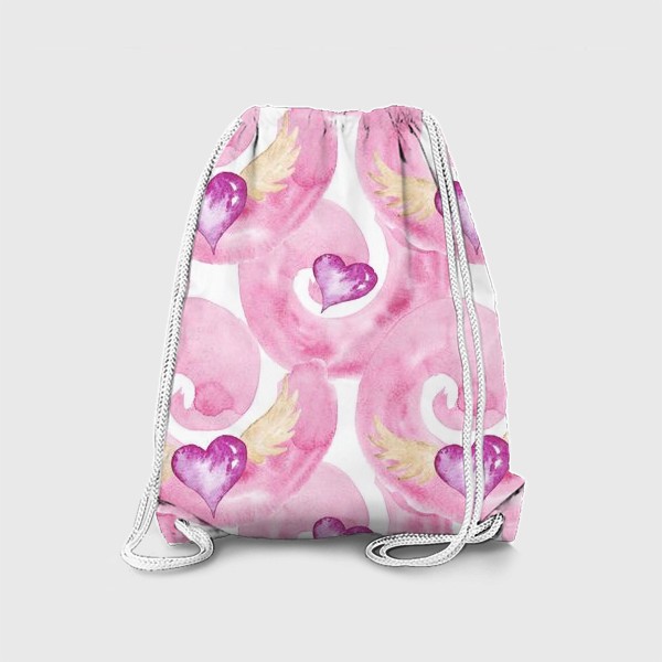 Рюкзак «Сердечки Розовые»