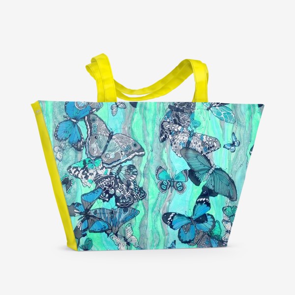 Пляжная сумка «Бал бабочек 2»
